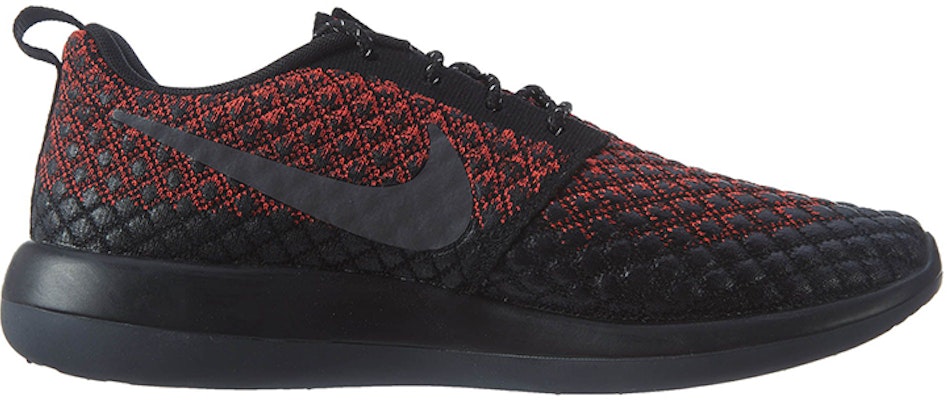 Nike Roshe Two Flyknit 耐磨防滑減震 低筒休閒跑步鞋 黑橙色 Order Nike Roshe Two Flyknit 耐磨防滑減震 低筒休閒跑步鞋 黑橙色