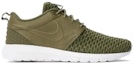 Order 耐吉 Roshe NM Flyknit PRM “粗糙綠” 低筒跑步鞋 墨綠色