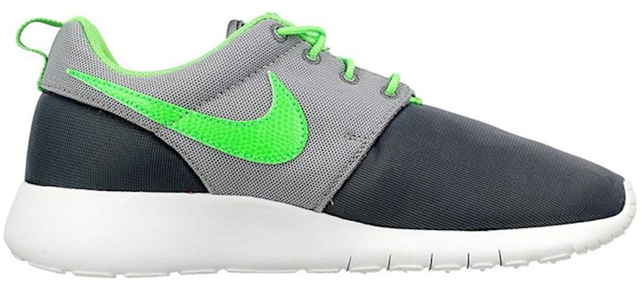 Nike Roshe One (GS) 低幫休閒跑步鞋 灰綠色 Order Nike Roshe One (GS) 低幫休閒跑步鞋 灰綠色
