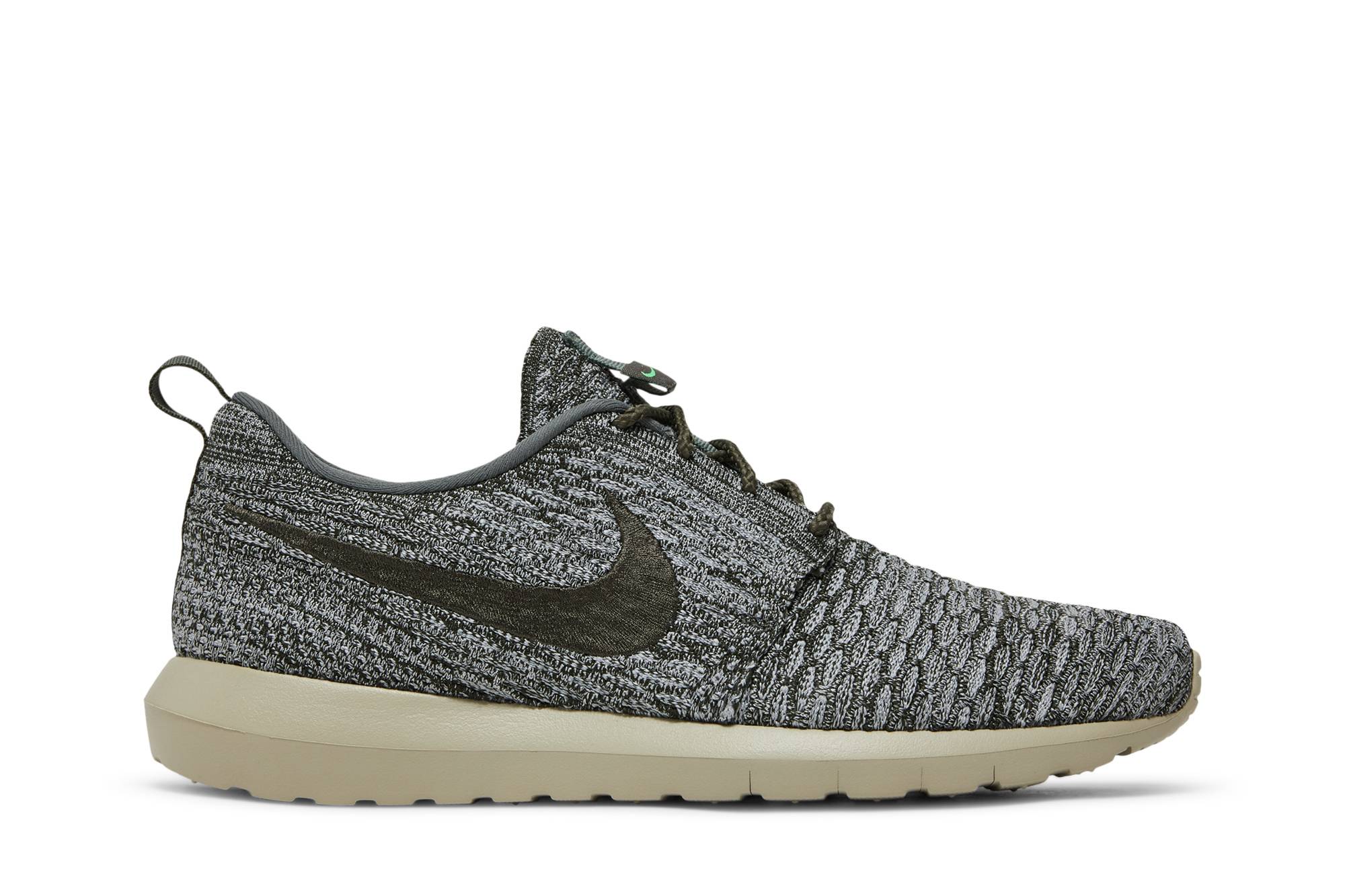 Buy 나이키 로쉬 원 플라이니트 세쿼이아 '울프 그레이' 677243-007