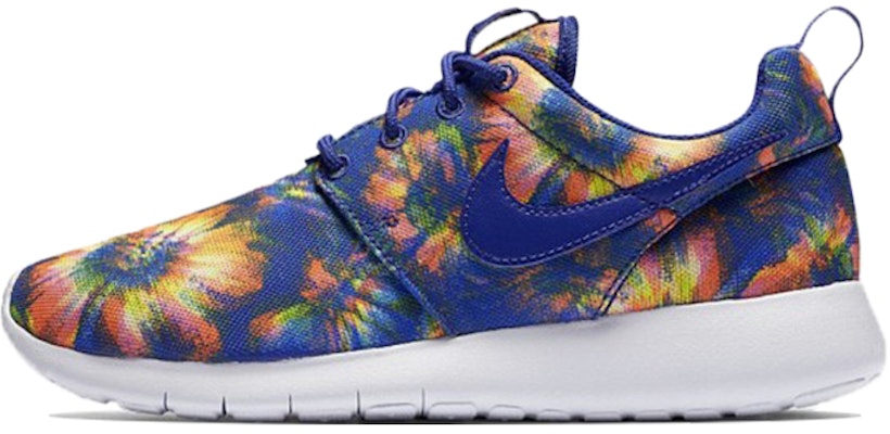 (JR) 耐克Roshe One印花低帮蓝/橙色 677784-501 Buy (JR) 耐克Roshe One印花低帮蓝/橙色 677784-501