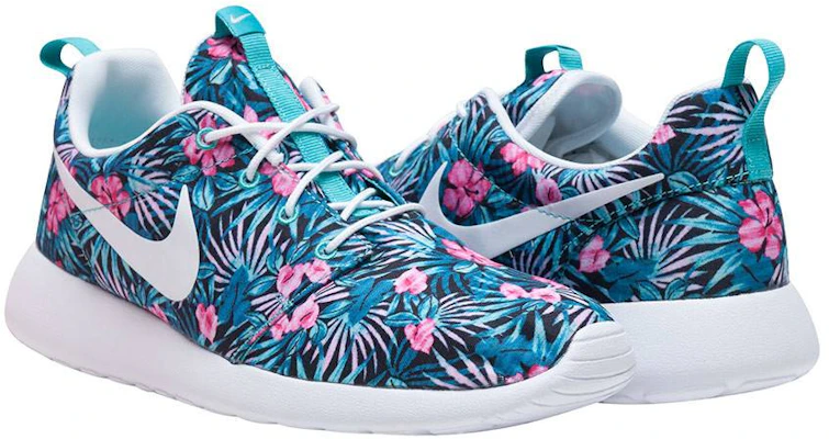 Nike Roshe One Print Premium Washed Teal 833620 310 833620 310