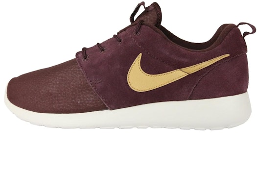 Nike Roshe One Suede Mahogany Metallic Gold 685280-270 Buy Nike Roshe One Suede Mahogany Metallic Gold 685280-270
