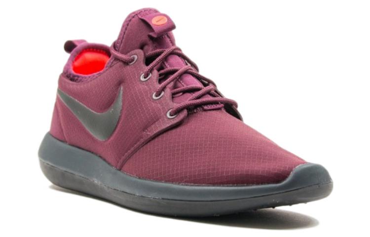 Lookbook Nike Roshe系列 2 SE "夜色丸紅" 緩震防滑耐磨 低筒 跑步鞋 紅色