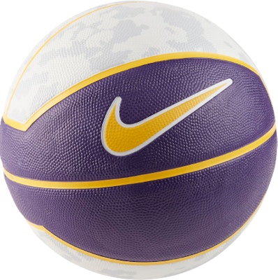 耐克橡胶篮球耐用防滑高弹 LA湖人配色七号男女通用 BB0627-963 Lookbook 耐克橡胶篮球耐用防滑高弹 LA湖人配色七号男女通用 BB0627-963