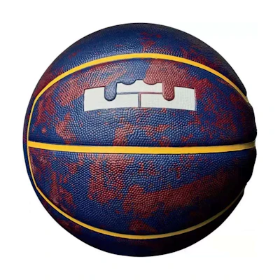 Nike Rubber Basketball Durable Non-Slip High Bounce Blue/Brown Size 7 Training Ball BB0627-612