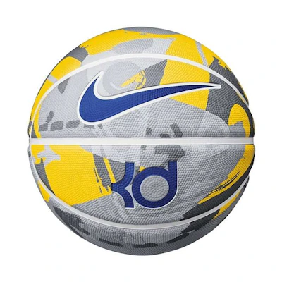 Nike Rubber Basketball Durant Yellow Grey Size 7 Training Ball BB0628-986-YC