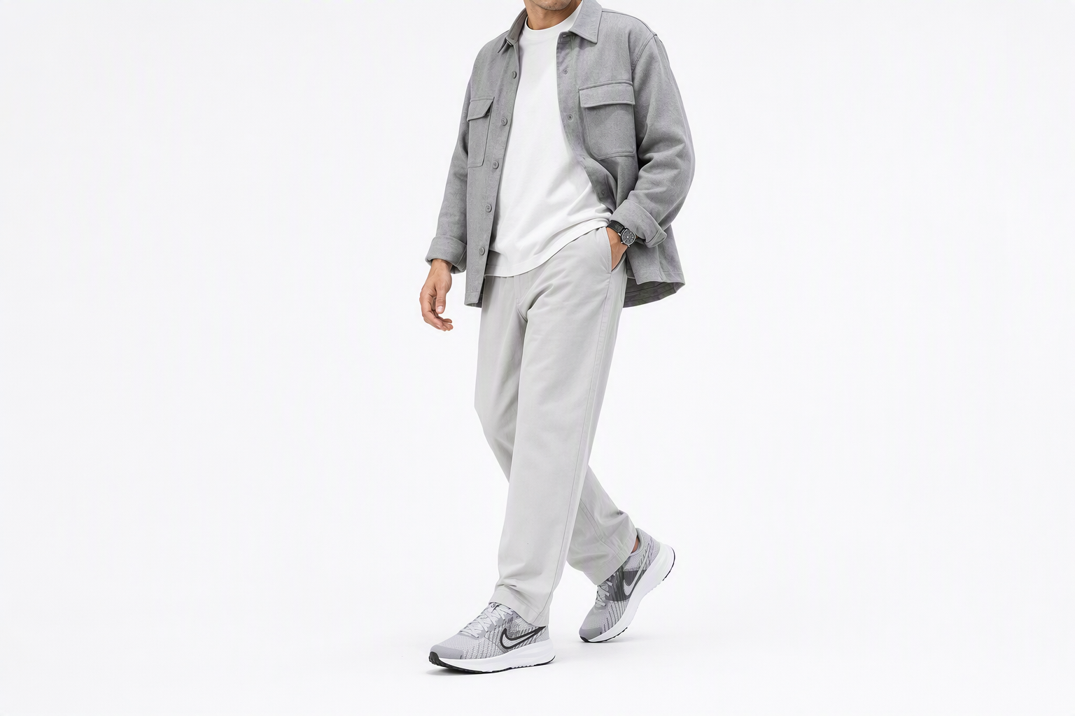 Order Nike Run Defy "Gris Loup" HM9594-003