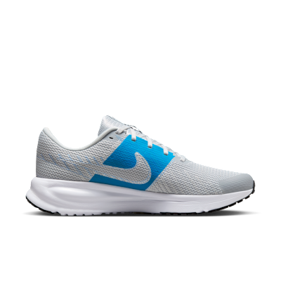 Lookbook Nike Run Defy Pure Platinum/Aluminium/Putih/Biru Hero HM9594-009