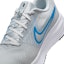 Sizing Nike Run Defy Pure Platinum/Aluminium/Putih/Biru Hero HM9594-009