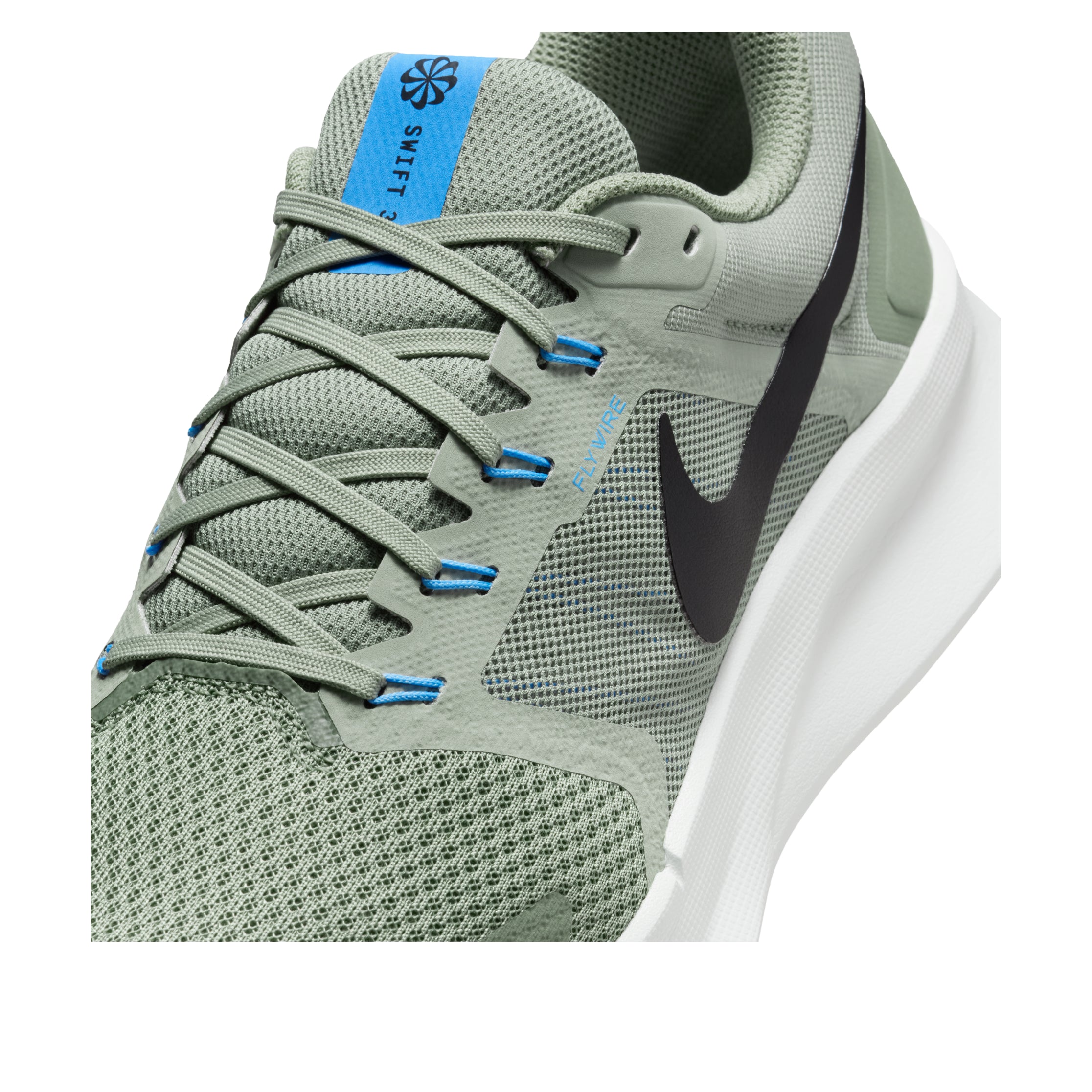 Details for Nike Run Swift 3 Perak Sage Spruce Aura Hitam DR2695-300
