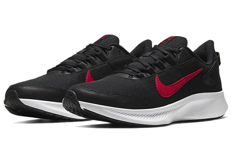 Lookbook Nike Runallday 2 'Hitam Universitas Merah' CD0223-002