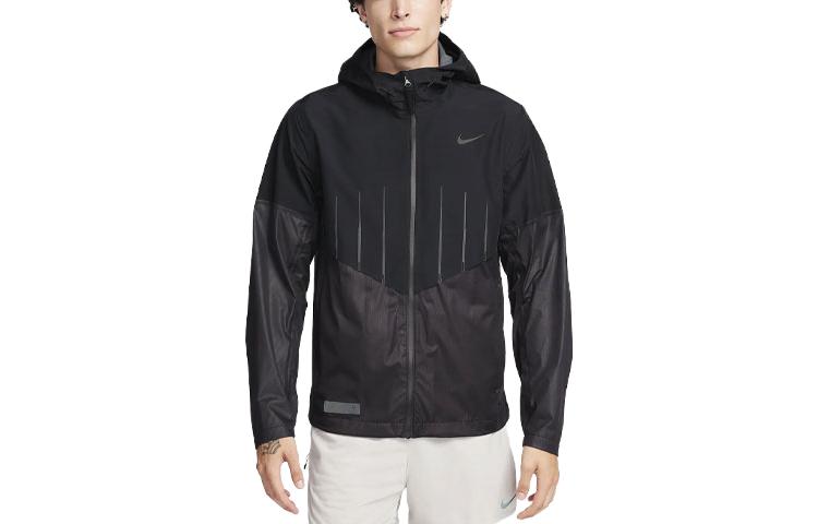 Nike Running Division Aerogami Reflective Breathable Waterproof Jacket Black Men FD0410-010
