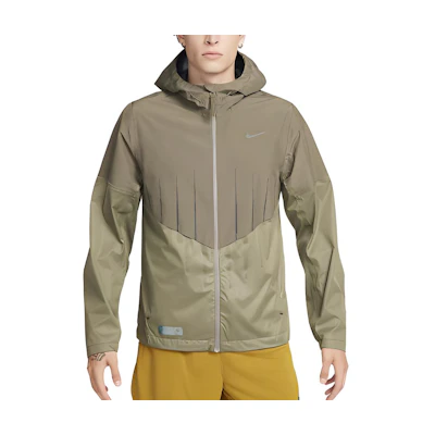Nike Running Division Aerogami Reflective Patchwork Jacket Olive Green Men’s FD0410-222