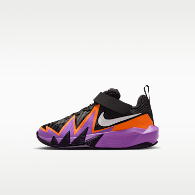 (Preschool) Nike S.T. Dynamite Black/Bright Violet/Total Orange/Metallic Silver IH2307-003