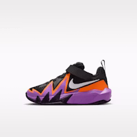(Preschool) Nike S.T. Dynamite Black/Bright Violet/Total Orange/Metallic Silver IH2307-003 (Preschool) Nike S.T. Dynamite Black/Bright Violet/Total Orange/Metallic Silver IH2307-003