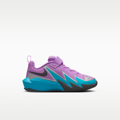 Lookbook (Preschool) Nike S.T. Dynamite Fuchsia Glow/Baltic Blue/Metallic Silver/Smoke Gray IH2307-500