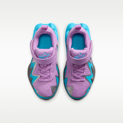 Shop (Preschool) Nike S.T. Dynamite Fuchsia Glow/Baltic Blue/Metallic Silver/Smoke Gray IH2307-500