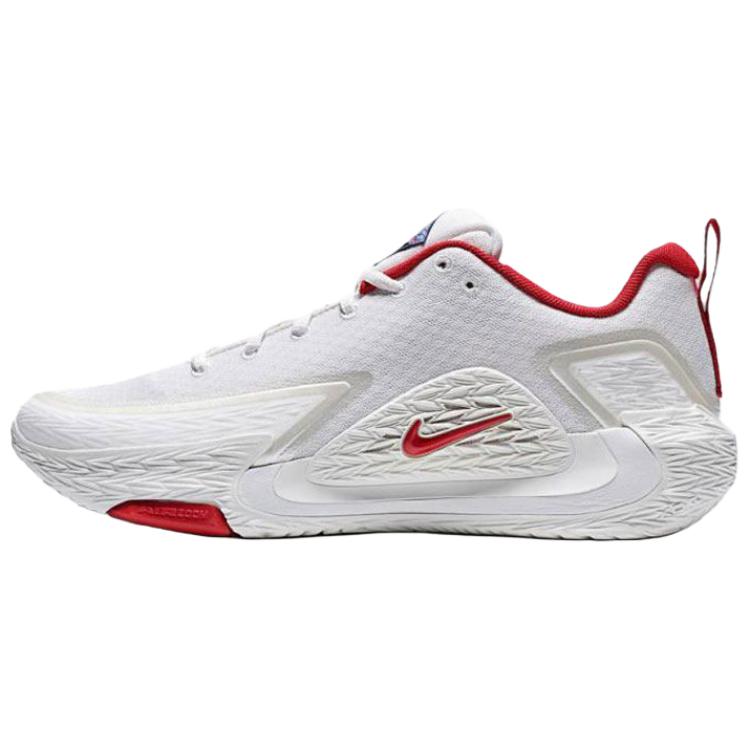 Nike S.T. GLOW EP Low Basketball Shoes White/Red – Versatile Comfort. IQ1129-061