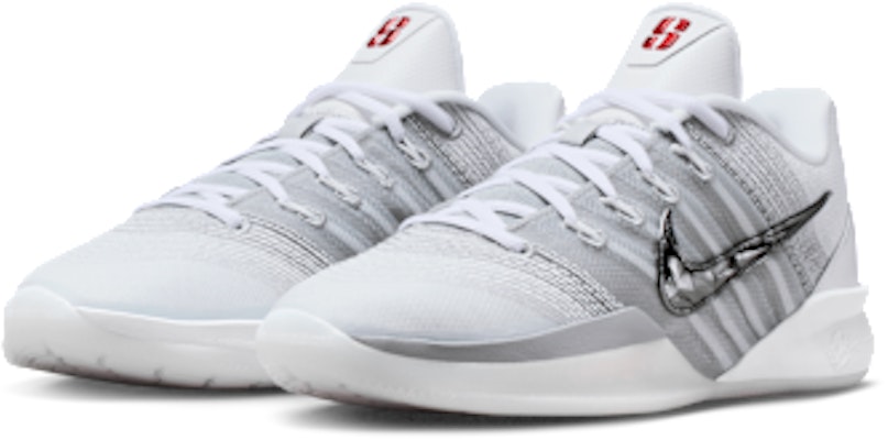 (Women) Nike Sabrina 3 'Me vs. Me' EP White/Wolf Gray/Photon Dust/Metallic Dark Gray IQ5083-102 Purchase (Women) Nike Sabrina 3 'Me vs. Me' EP White/Wolf Gray/Photon Dust/Metallic Dark Gray IQ5083-102