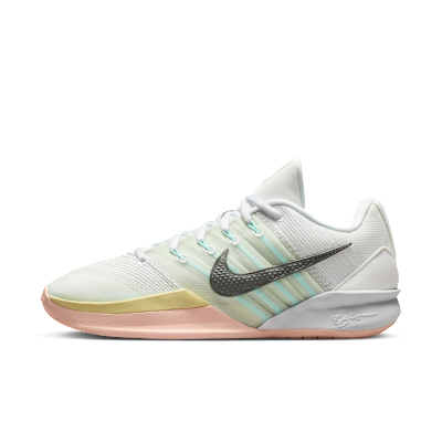 (Women) Nike Sabrina 3 "Silencer" EP Sneakers Summit White/Photon Dust/Washed Coral/Iron Gray HF2882-100