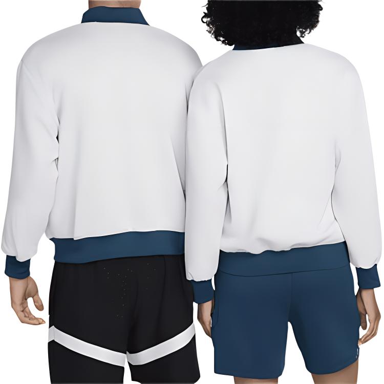 Nike Sabrina Reversible Zip Basketball Jacket Valerian Blue/Photon Dust Unisex FV3164-477 圖 4