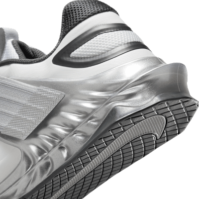 Cheap 耐克Savaleos举重鞋 灰尘白/深灰/金属银 FZ8664-001