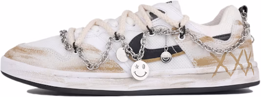 Nike SB Alleyoop 'Silver Chain Smiley Deconstructed' CJ0882-100-486460 Nike SB Alleyoop 'Silver Chain Smiley Deconstructed' CJ0882-100-486460