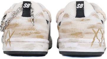 【客製球鞋】Nike SB Alleyoop 銀鍊笑臉 解構風 復古休閒 低筒 板鞋 男款 黑灰 Shop 【客製球鞋】Nike SB Alleyoop 銀鍊笑臉 解構風 復古休閒 低筒 板鞋 男款 黑灰