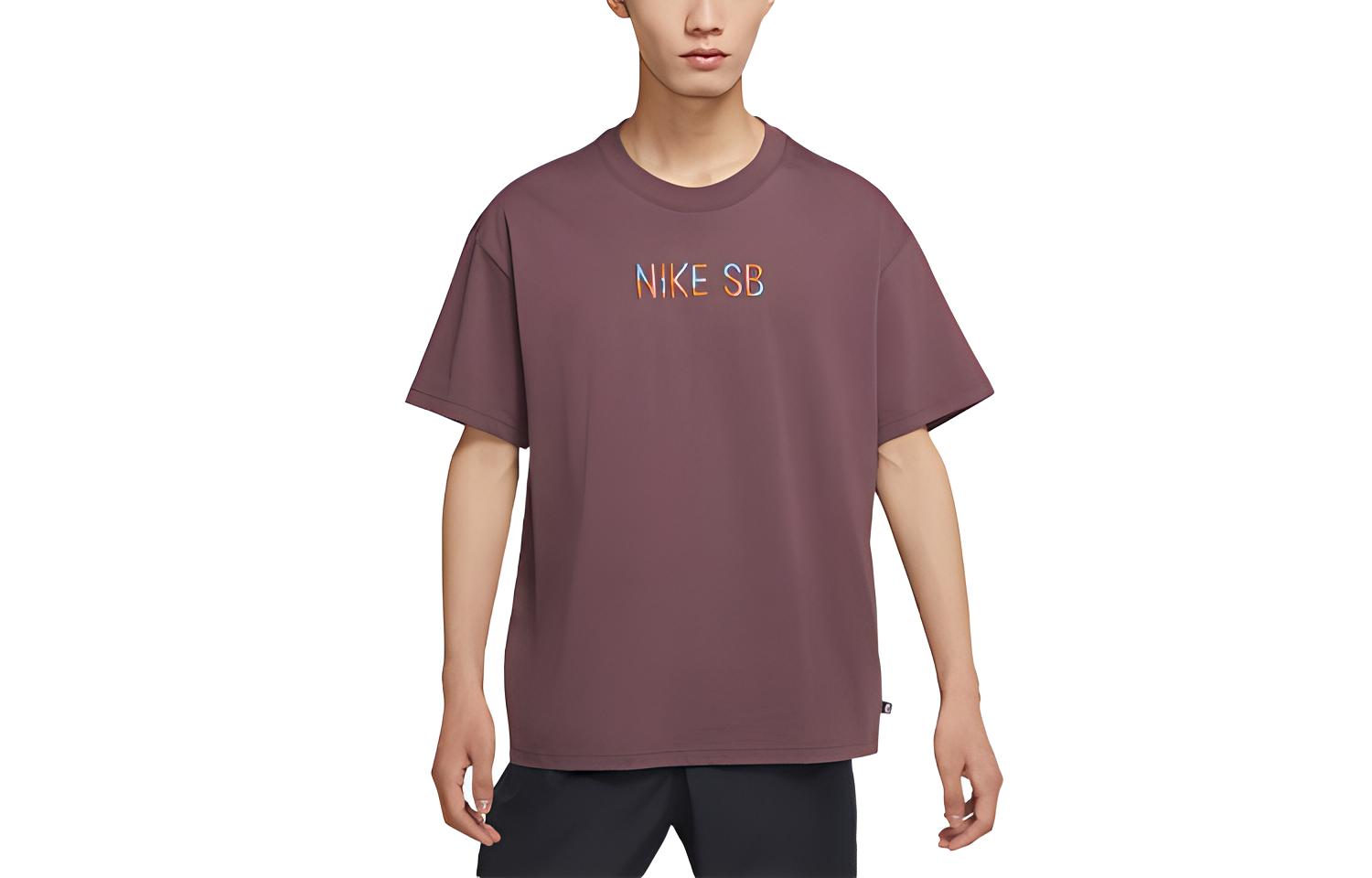 Nike SB Alphabet Logo Loose Fit Skateboard T-Shirt for Men DJ1215-646