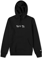 Nike SB Alphabet Print Pullover Hoodie Black DH4683-010 Nike SB Alphabet Print Pullover Hoodie Black DH4683-010