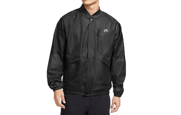 Nike SB Black Windproof Bomber Jacket CK5246-011