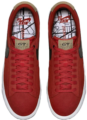 Nike SB Blazer Cinnabar Rosso 716890-602 Shop Nike SB Blazer Cinnabar Rosso 716890-602