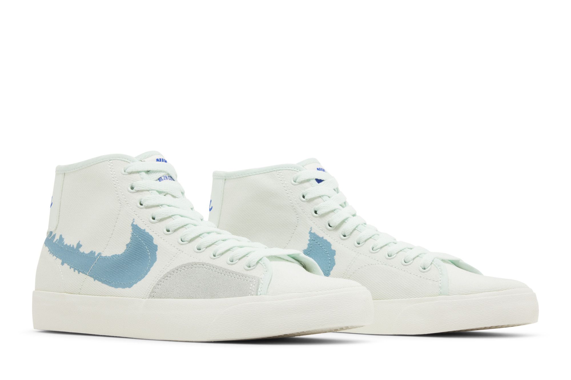 Cheap Nike SB Blazer Court Mid Premium '輕綠/輕綠/航海藍/米白' DM8553-300