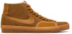 Nike SB Blazer Court Mid Premium 'Desert Ochre Gum' Lelaki Wanita Original DZ3743-700