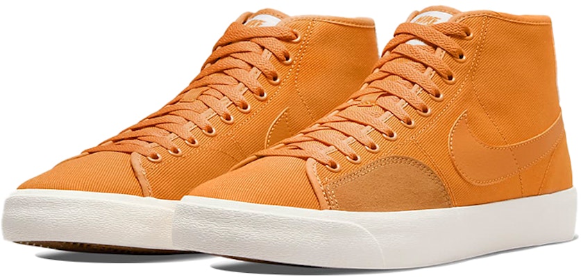 耐克SB Blazer Court Mid Premium '淡咖喱色' DH7479-700 Lookbook 耐克SB Blazer Court Mid Premium '淡咖喱色' DH7479-700