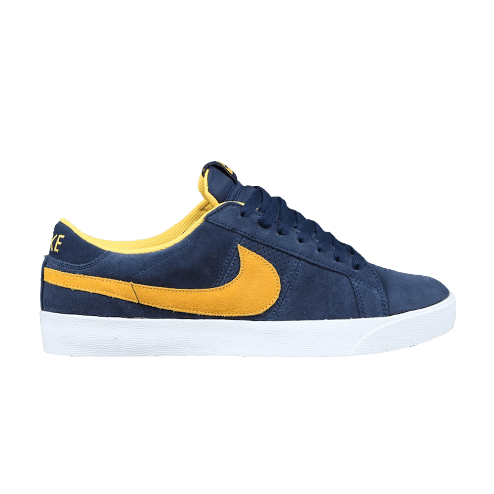 Nike SB Blazer Low CS 'Midnight Navy Varsity Maize' 418593-400