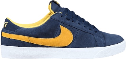 Nike SB Blazer Low CS 'Midnight Navy Varsity Maize' 418593-400 Nike SB Blazer Low CS 'Midnight Navy Varsity Maize' 418593-400