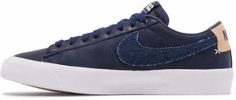 Nike SB Blazer Low GT 'Denim Biru Tua' DM8890-400 Lookbook Nike SB Blazer Low GT 'Denim Biru Tua' DM8890-400