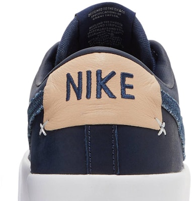 Nike SB Blazer Low GT 'Navy Denim' DM8890-400 Sizing Nike SB Blazer Low GT 'Navy Denim' DM8890-400