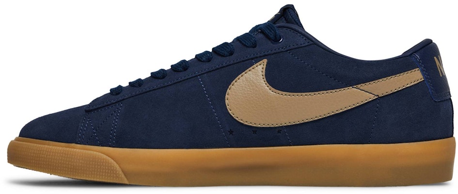 耐克SB Blazer Low GT '海军蓝树胶' 704939-403 Lookbook 耐克SB Blazer Low GT '海军蓝树胶' 704939-403