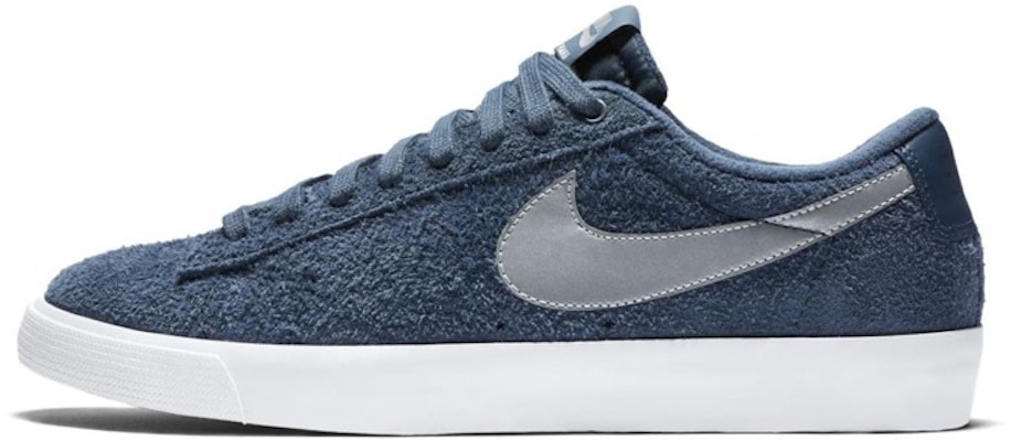 Nike SB Blazer Low GT 'Squadron Blue Metallic Silver' 704939-406 Buy Nike SB Blazer Low GT 'Squadron Blue Metallic Silver' 704939-406