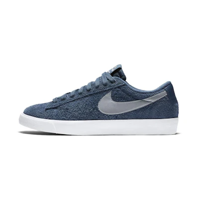 Nike SB Blazer Low GT 'Squadron Blue Metallic Silver'