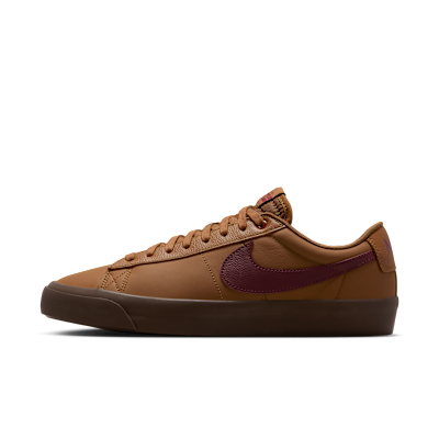 Nike SB Blazer Low Pro GT Light British Tan/Light British Tan/Black Yellow/Dark Team Red DV1226-200