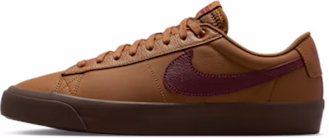 Nike SB Blazer Low Pro GT Light British Tan/Light British Tan/Black Yellow/Dark Team Red DV1226-200 Nike SB Blazer Low Pro GT Light British Tan/Light British Tan/Black Yellow/Dark Team Red DV1226-200