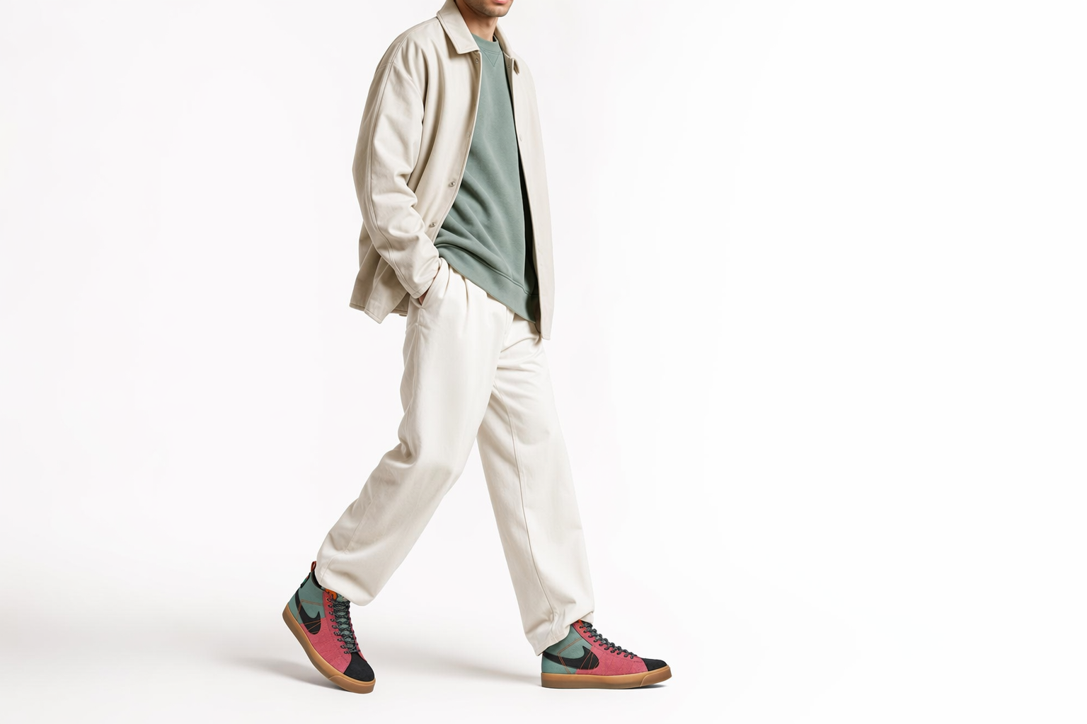 Order Nike SB Blazer Mid Acclimate ''Fumée de Jade'' DC8903-301