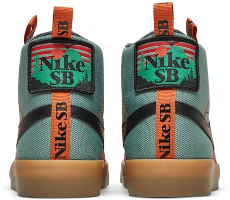 Nike SB Blazer Mid Acclimate 'Jade Smoke' DC8903-301 Details for Nike SB Blazer Mid Acclimate 'Jade Smoke' DC8903-301