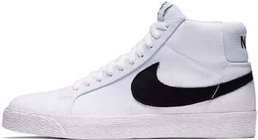 Nike SB Blazer Mid Canvas 'White Black' 902662-149 Nike SB Blazer Mid Canvas 'White Black' 902662-149