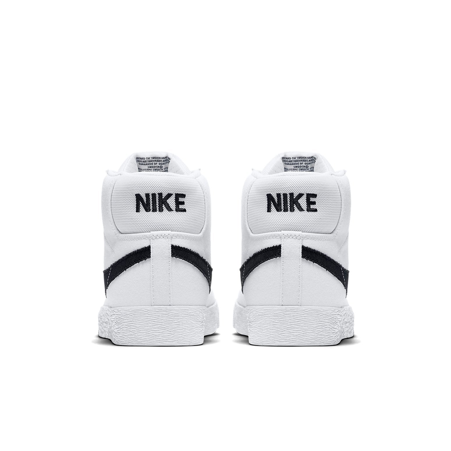 Shop Nike SB Blazer Mid Canvas 'Putih Hitam' 902662-149