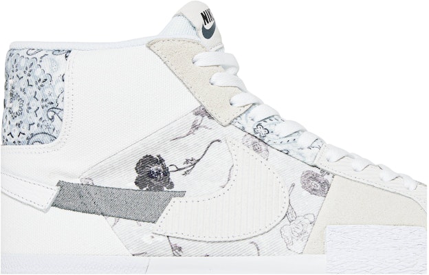Nike SB Blazer Mid Edge 'Floral Paisley' DM0859-100 Order Nike SB Blazer Mid Edge 'Floral Paisley' DM0859-100
